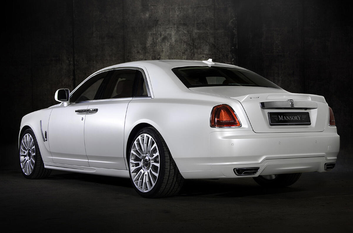 Mansory's Rolls Ghost launched