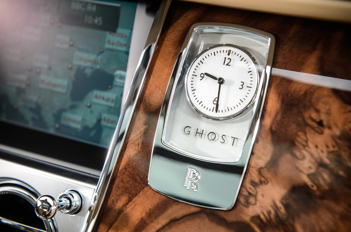 Rolls-Royce Ghost clock