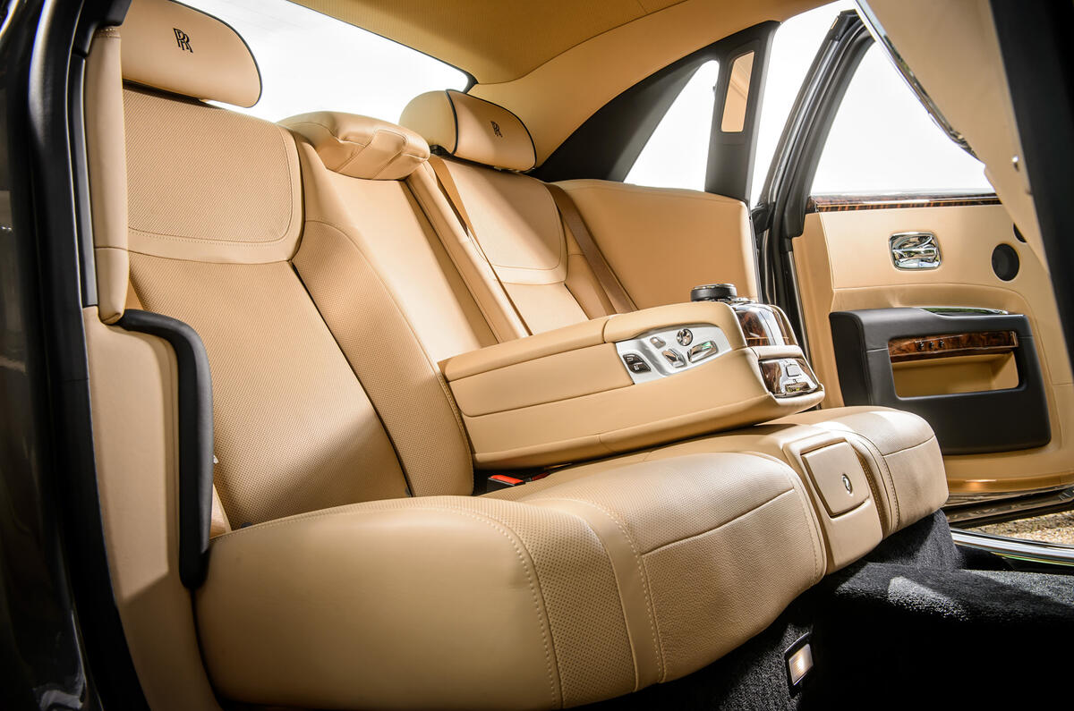 Rolls-Royce Ghost rear seats