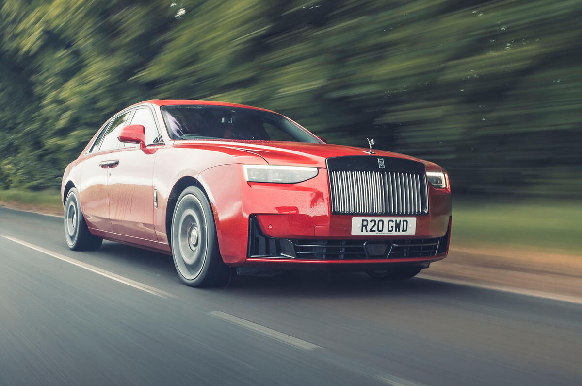 Rolls Royce Ghost - compte-rendu 2025 027 - trajectoire avant