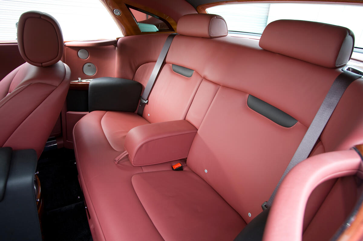Rolls-Royce Phantom Coupé rear seats