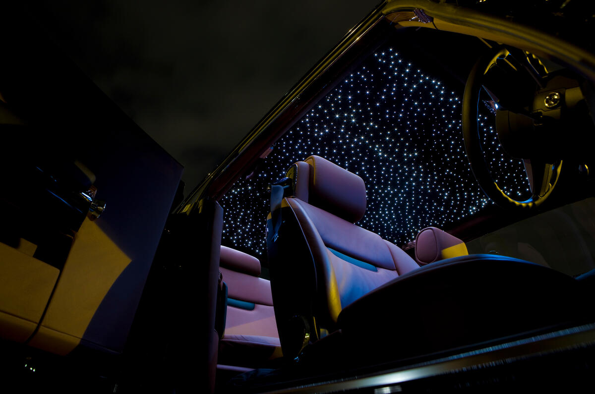 Rolls-Royce Phantom Coupé starlight interior