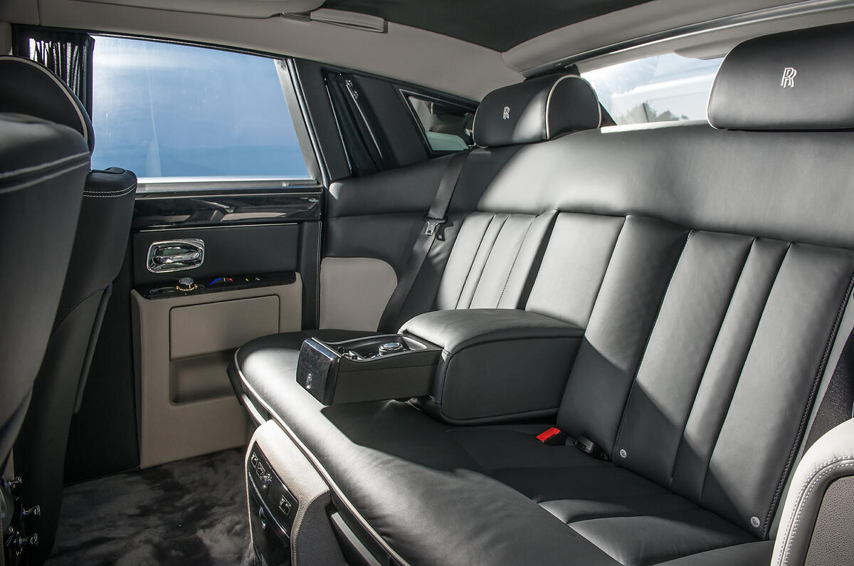 Rolls-Royce Phantom rear seats