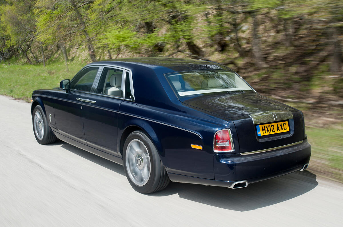 Rolls-Royce Phantom rear quarter