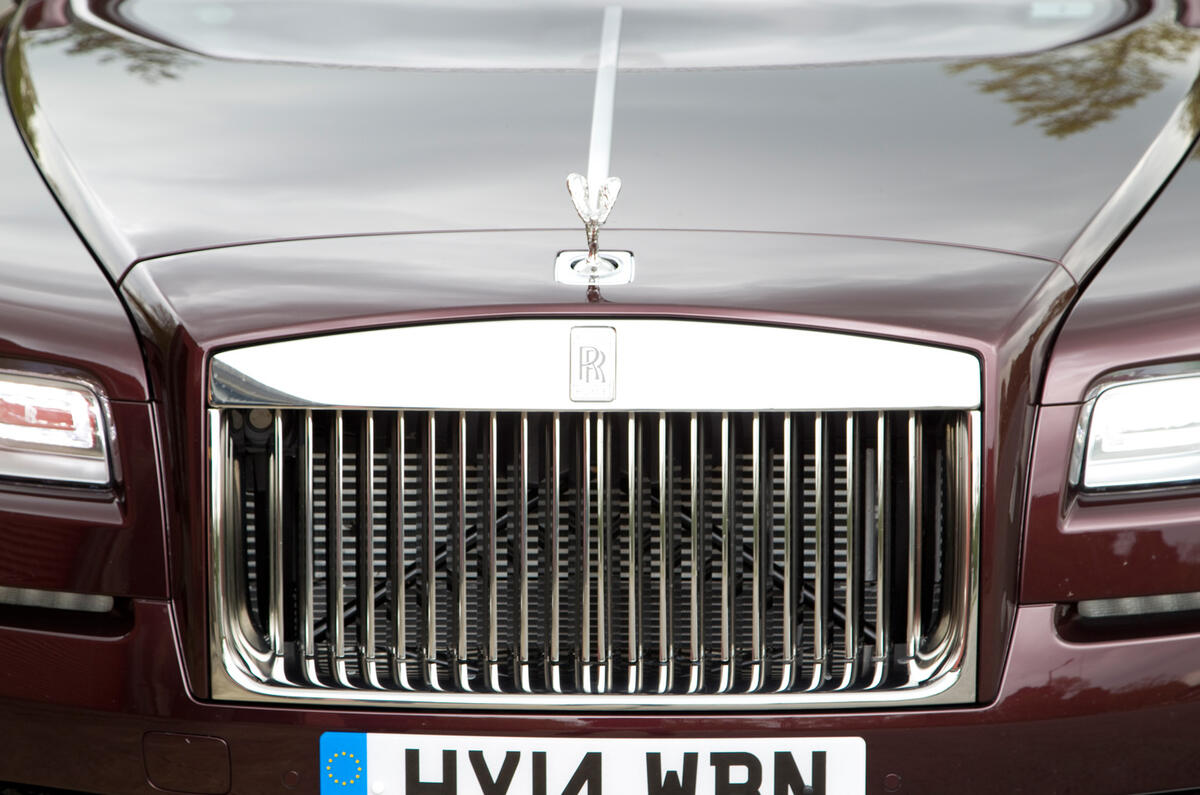 Rolls-Royce Wraith front grille