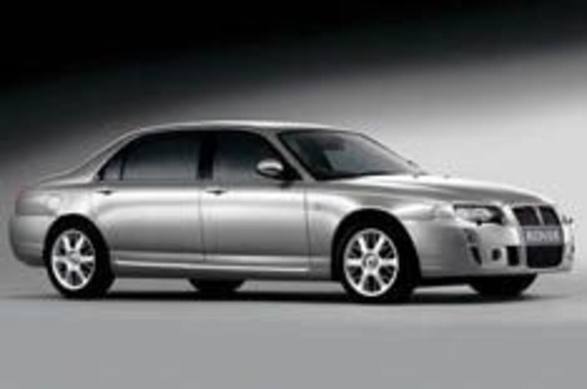 V8 face for Rover limo