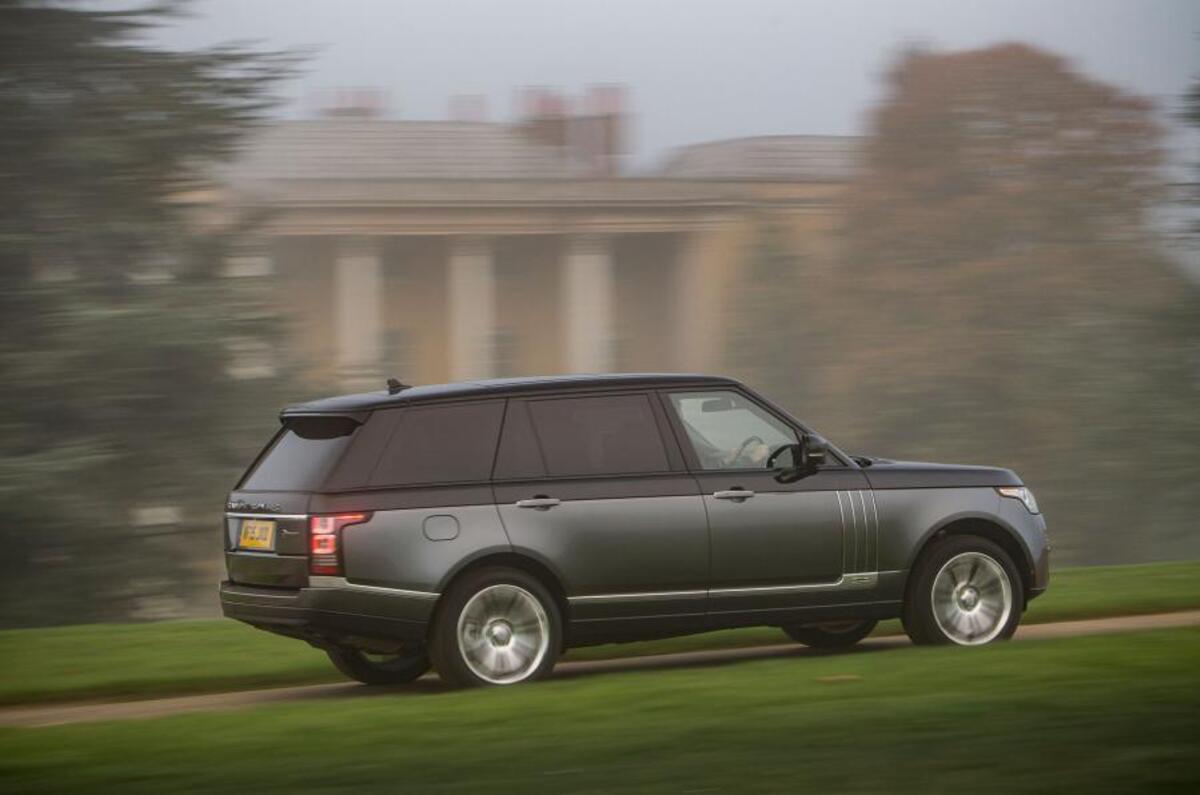 Two-tone Range Rover SVAutobiography