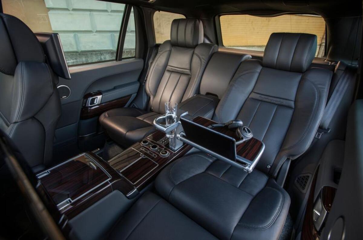 Range Rover SVAutobiography rear luxury seats