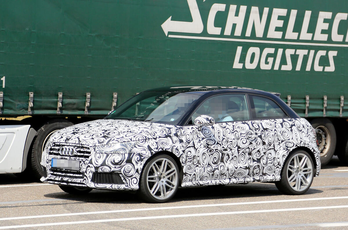 no title Audi S1 spotted - latest pics
