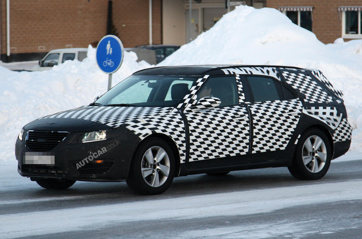 Saab 9-5 testing continues