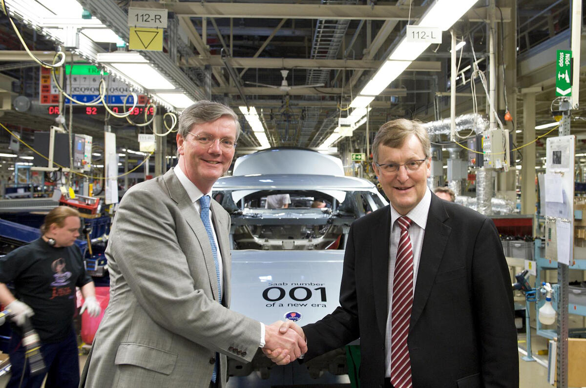 Saab production resumes