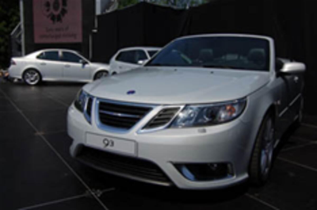 New 9-3s star at Saab's birthday bash
