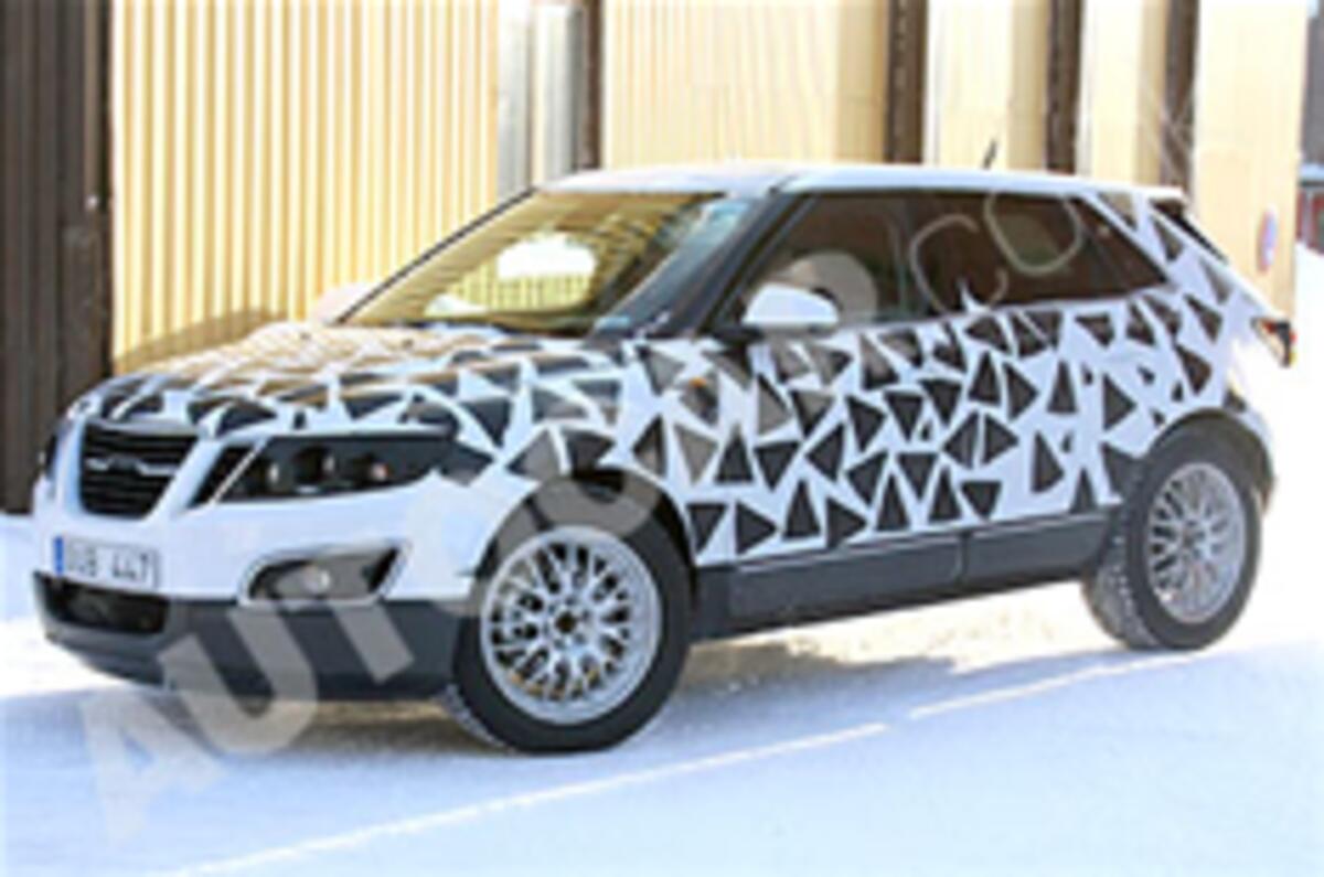 Saab 9-4X spied