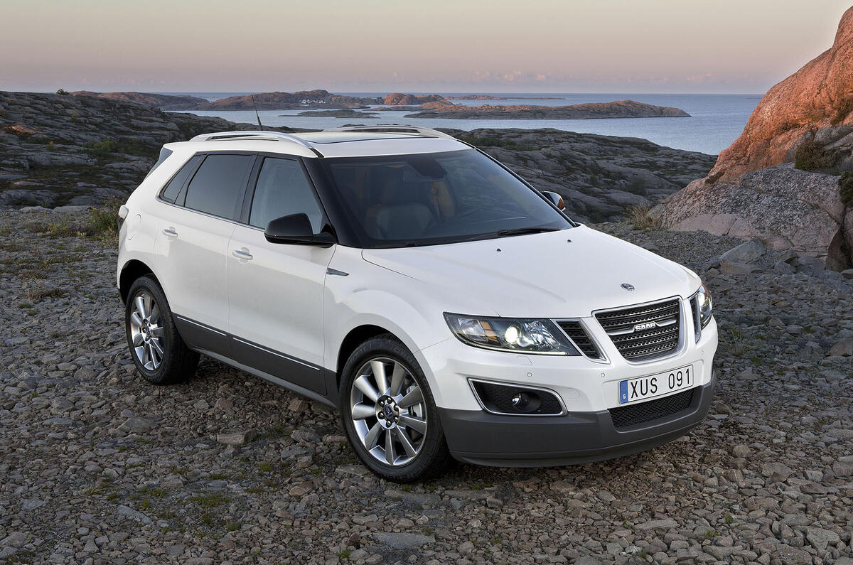 no title LA motor show: Saab 9-4X