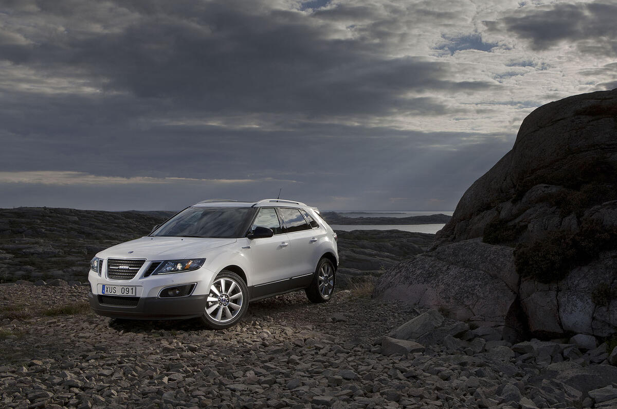 no title LA motor show: Saab 9-4X
