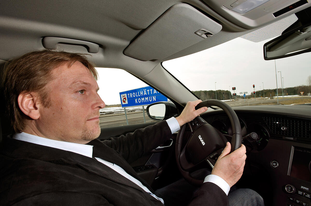 no title Saab nears end of 9-5 testing