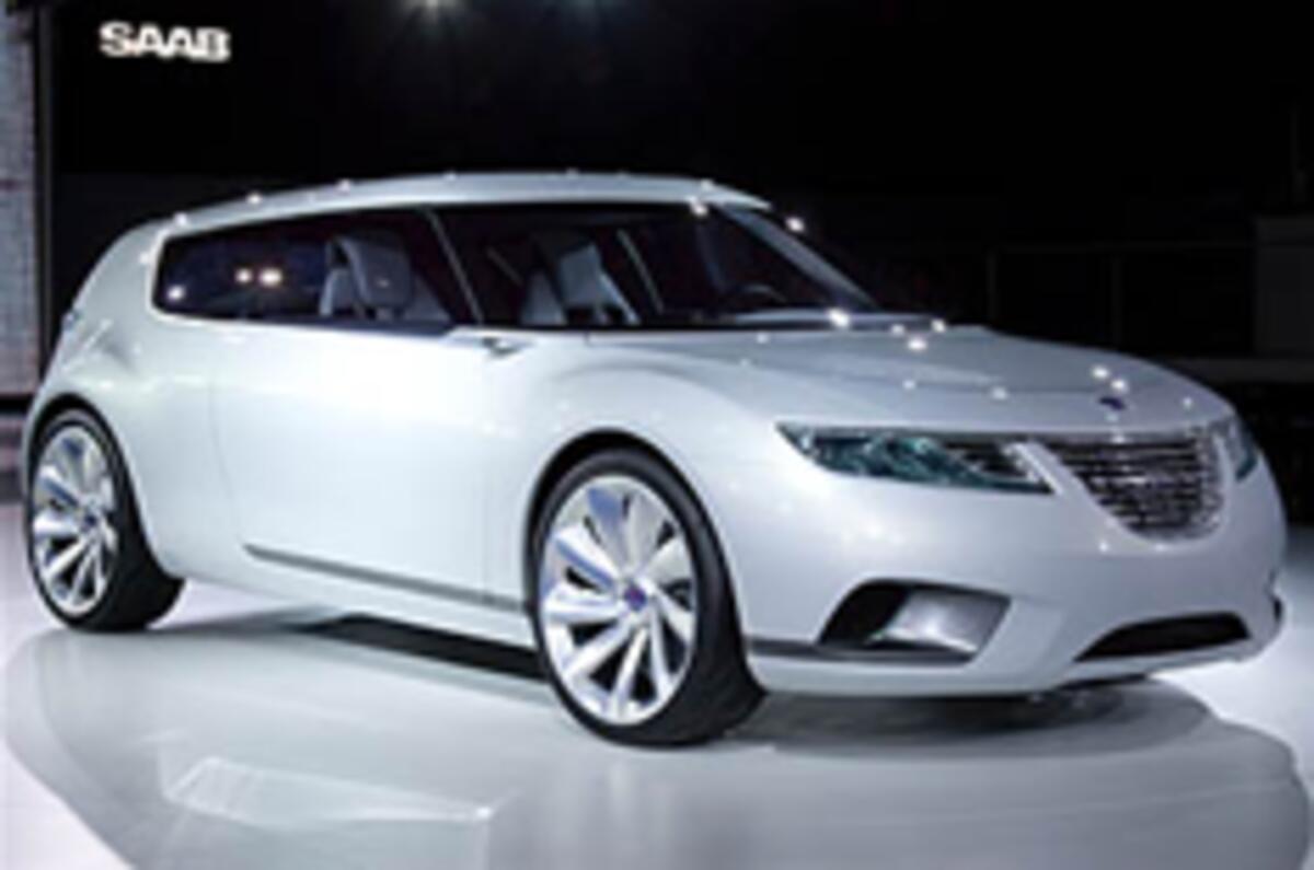 Saab 9-X on ice