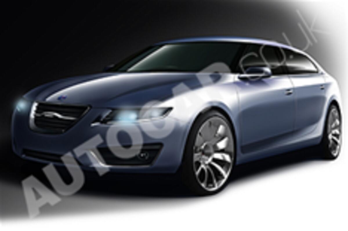 Saab shows new 9-5