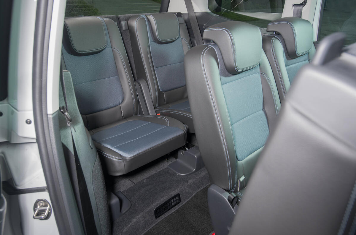 Seat Alhambra third row seats