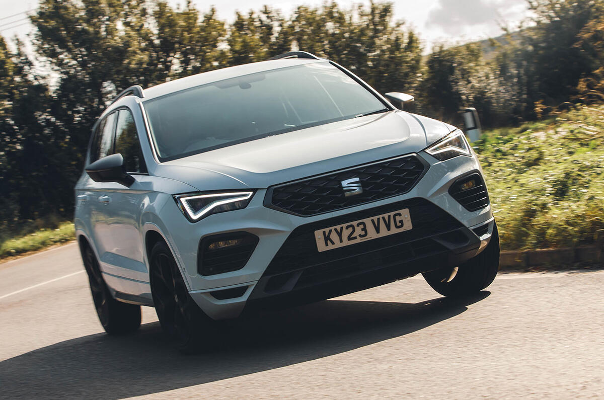 seat ateca review 2023 019 cornering front