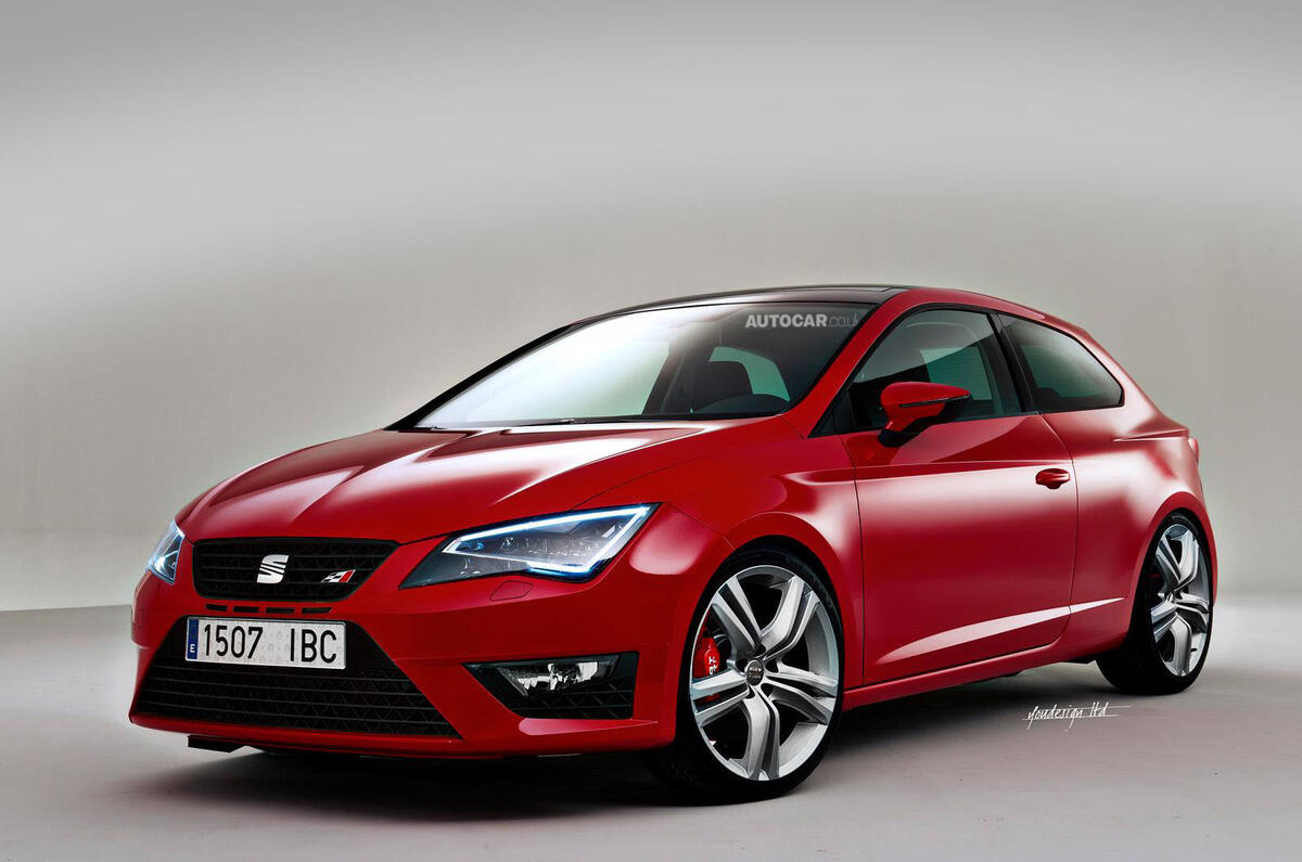 no title Seat Leon Cupra R test mules spied