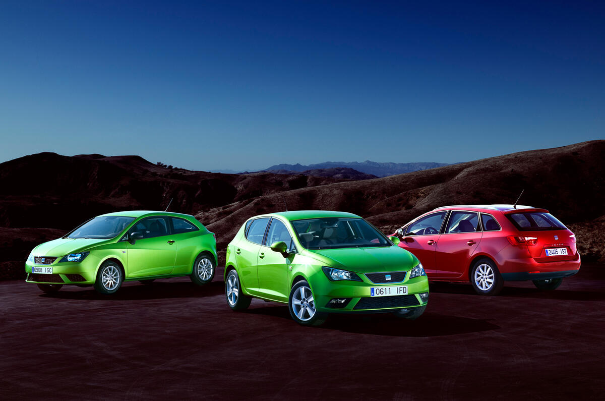 no title Seat Ibiza facelift: official pics