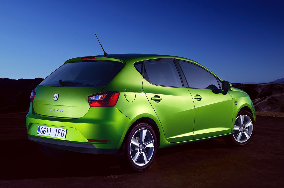 no title Seat Ibiza facelift: official pics
