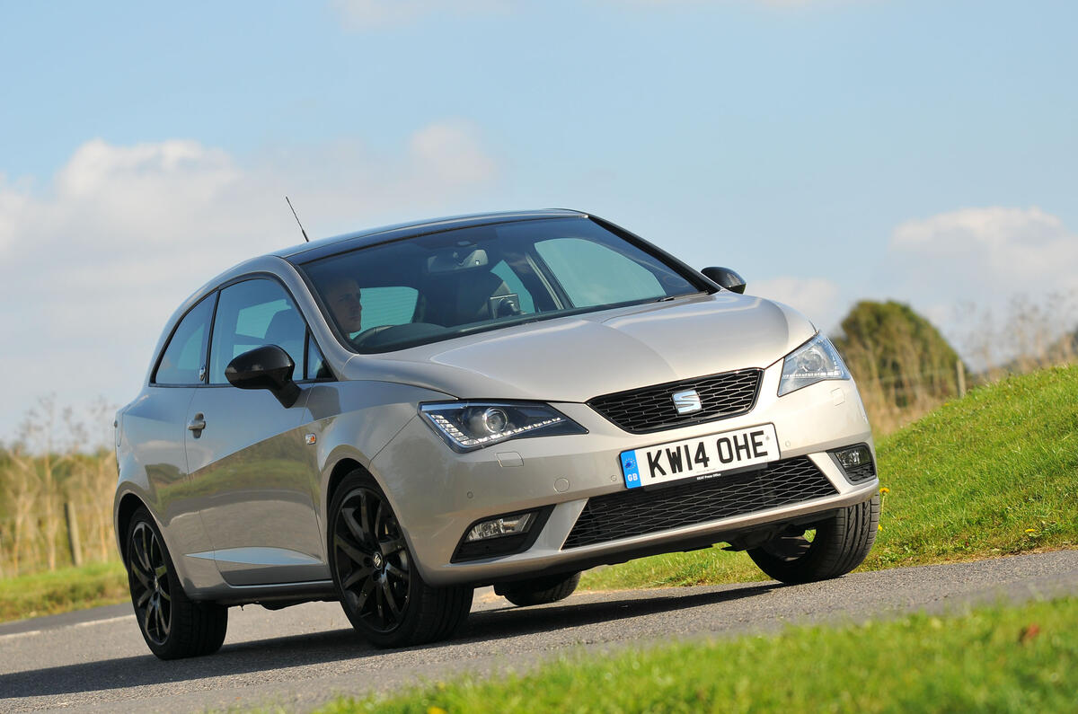 Seat Ibiza cornering