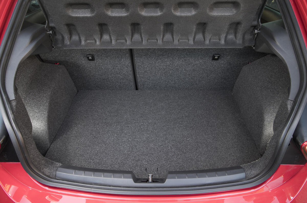 Seat Ibiza Cupra boot space