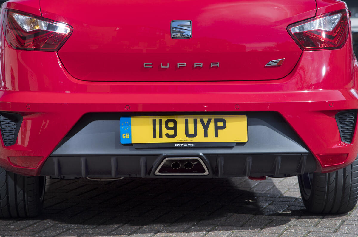 Seat Ibiza Cupra rear end