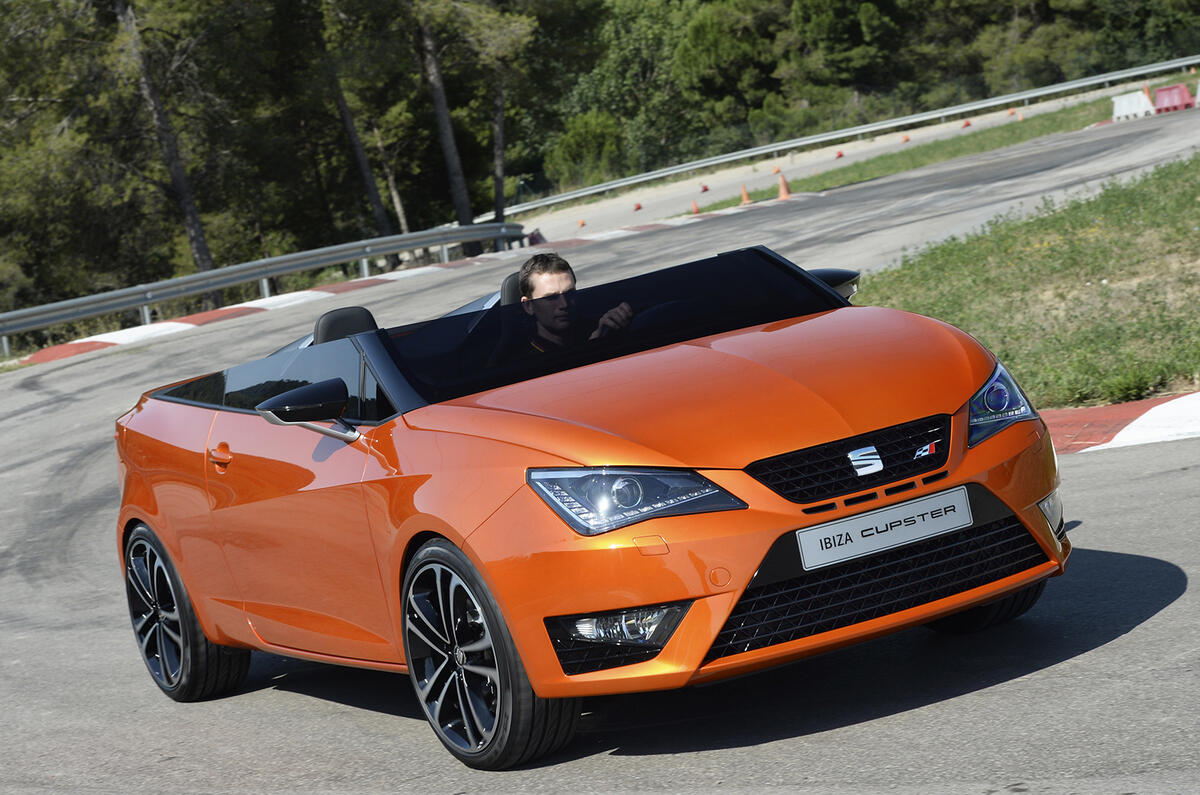 Driving the Seat Ibiza Cupster concept