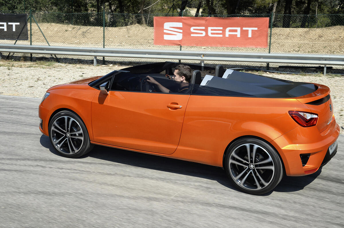 no title Driving the Seat Ibiza Cupster concept