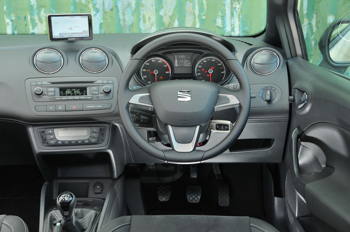 Seat Ibiza dashboard