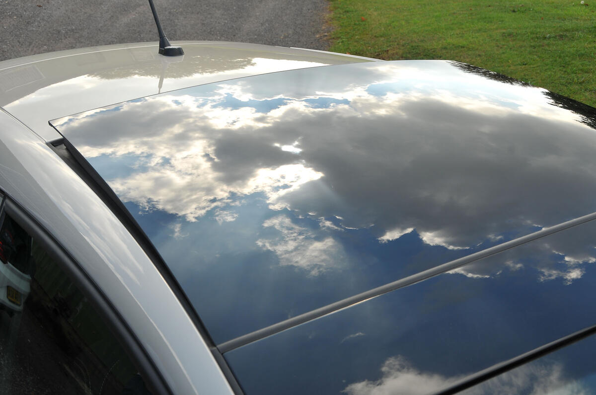 Seat Ibiza panoramic sunroof