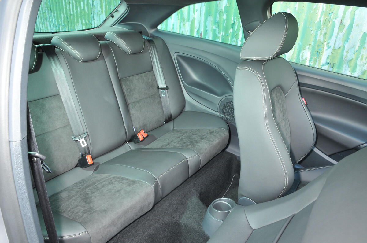 Seat Ibiza rear seats