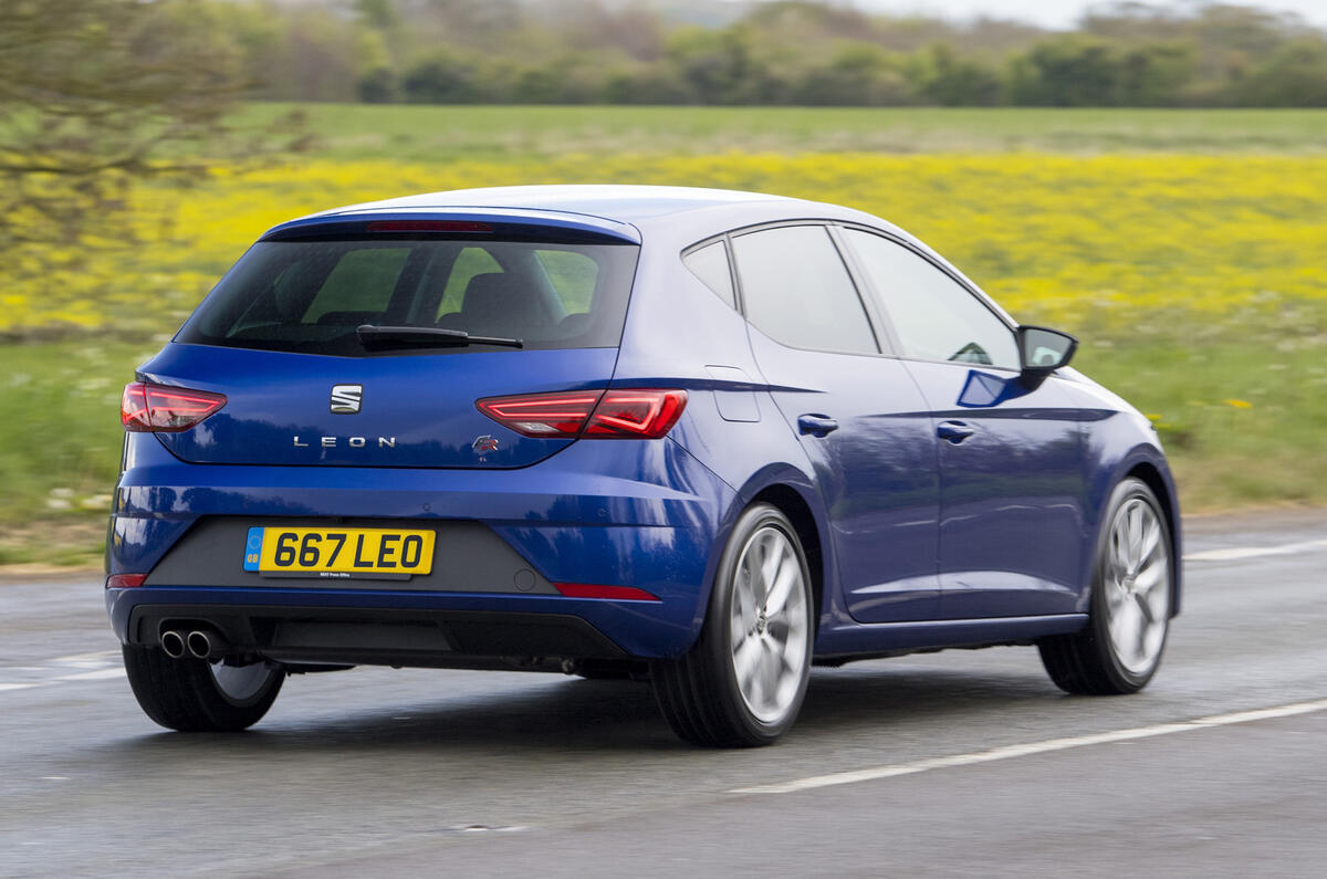 Seat Leon 5dr hatch rear