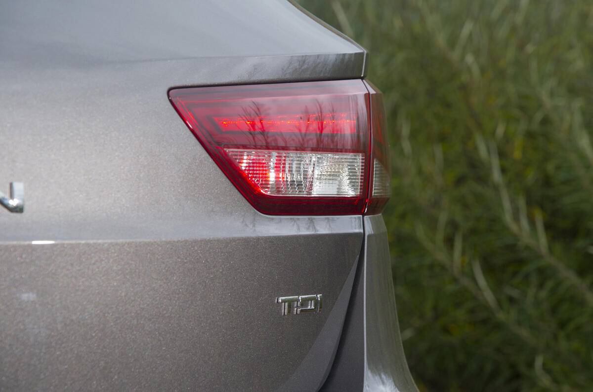 Seat Leon ST rear lights