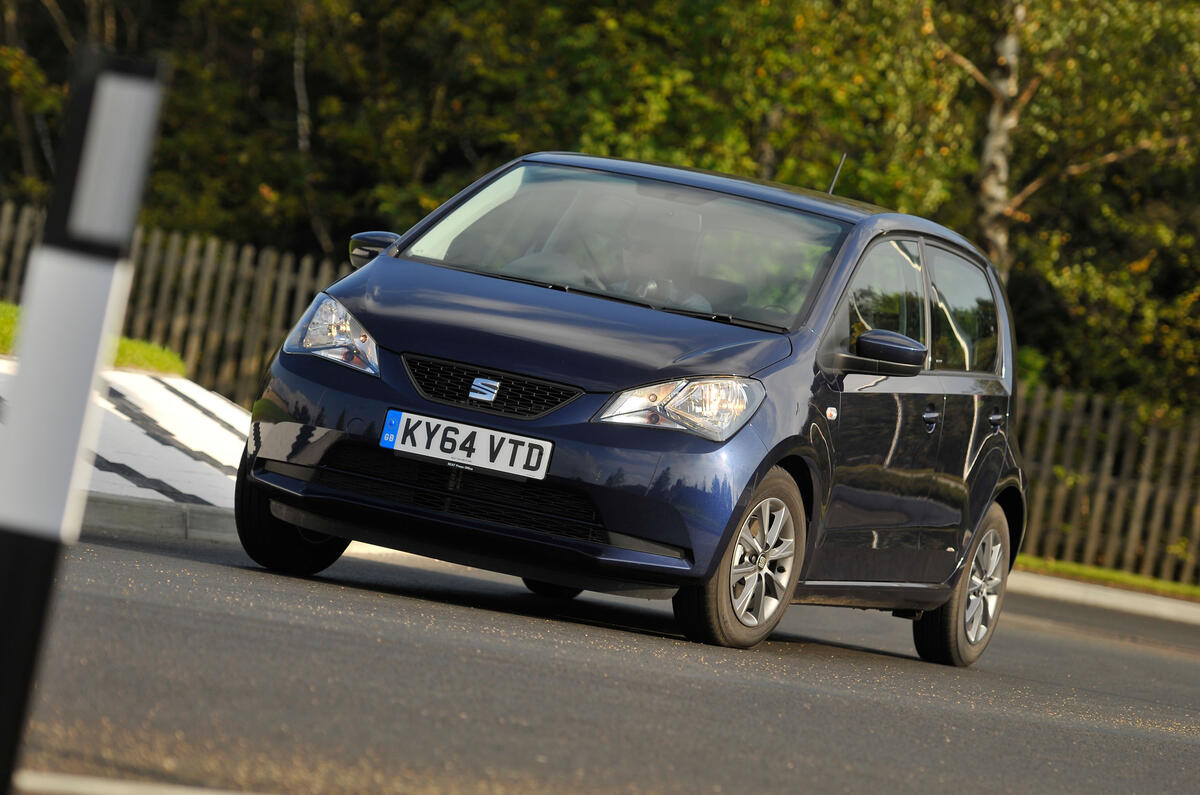 Seat Mii cornering