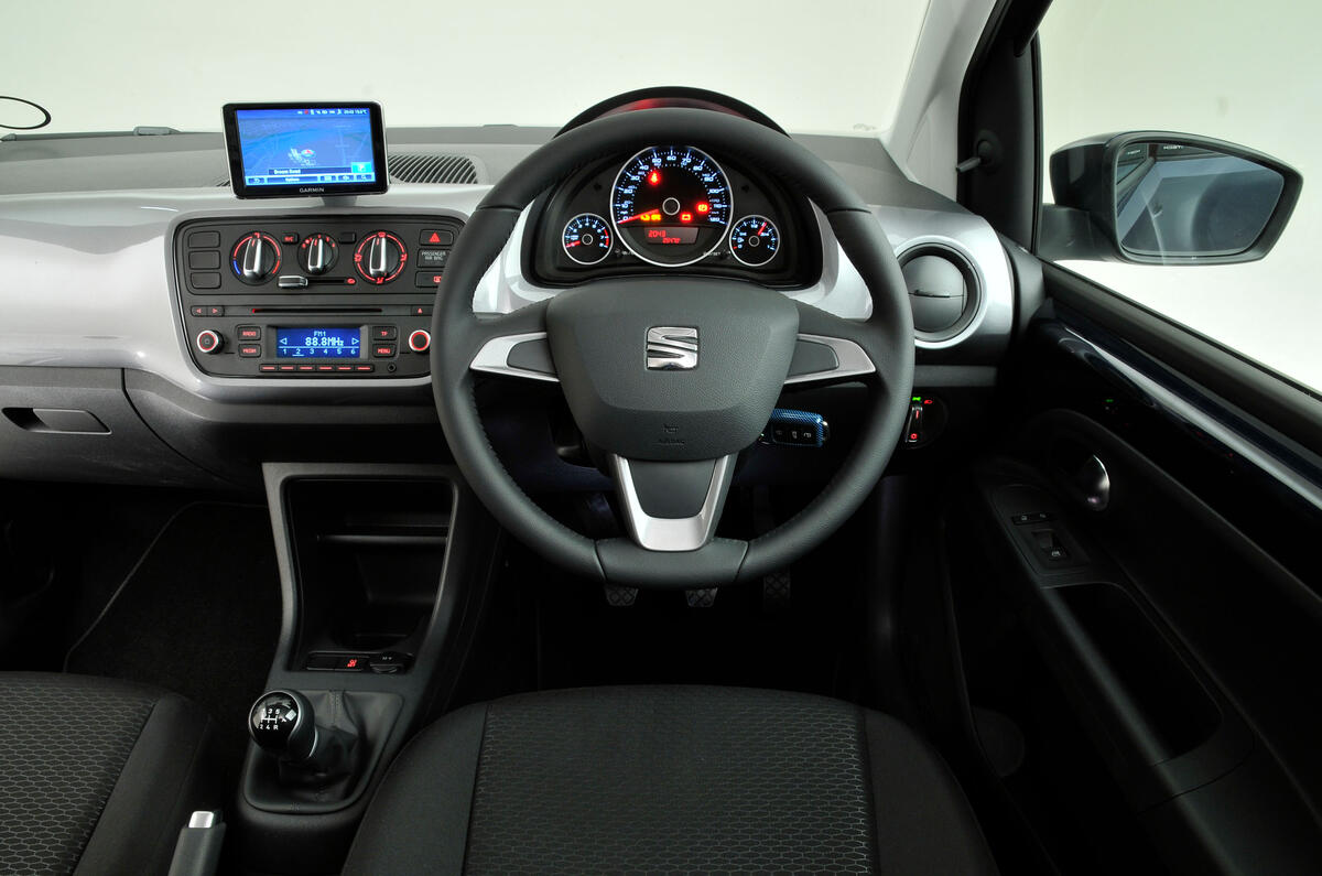 Seat Mii dashboard
