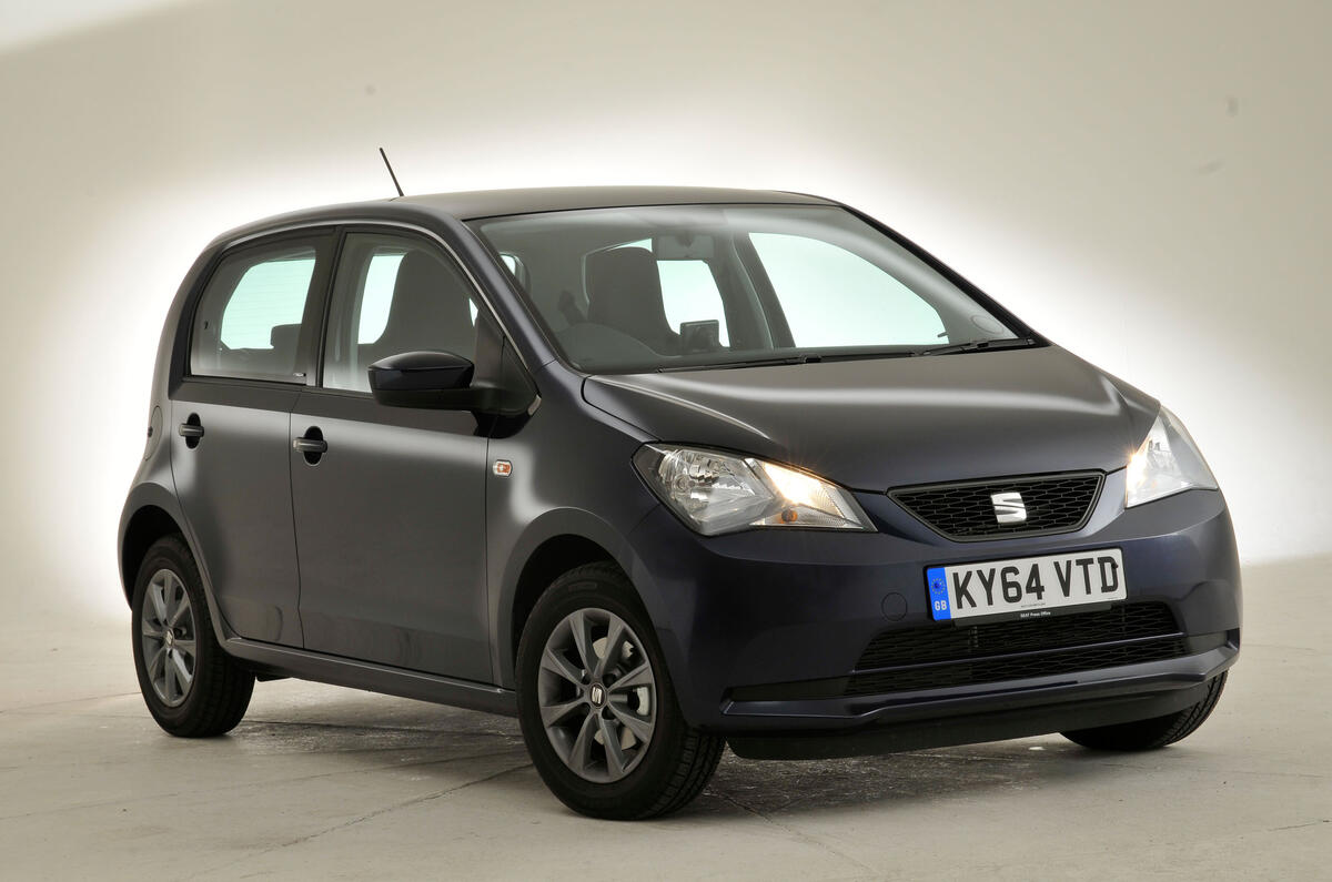 Seat Mii front quarter