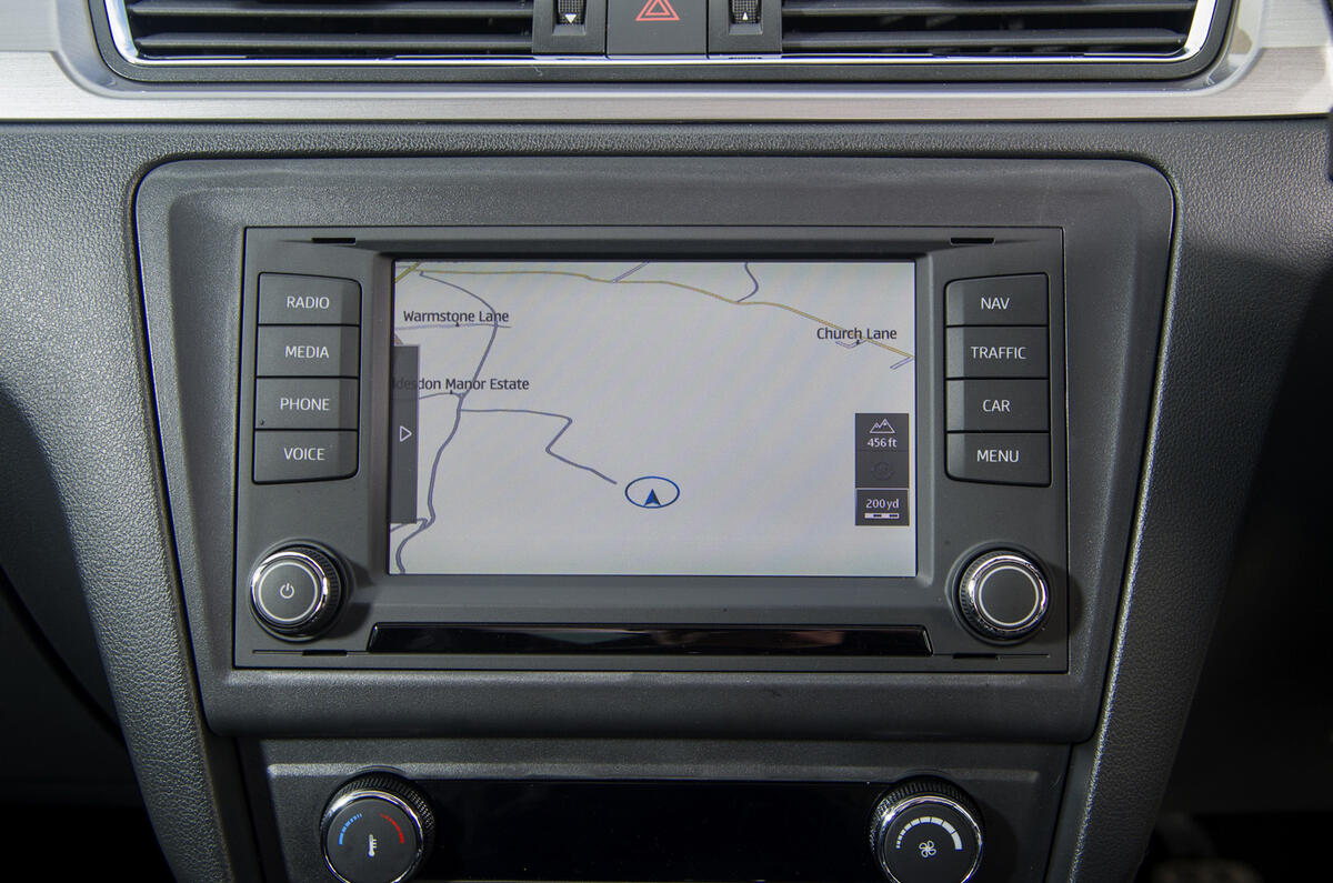 Seat Toledo infotainment system