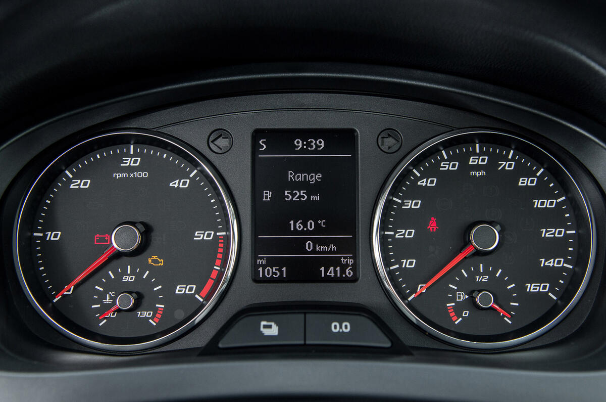 Seat Toledo instrument cluster