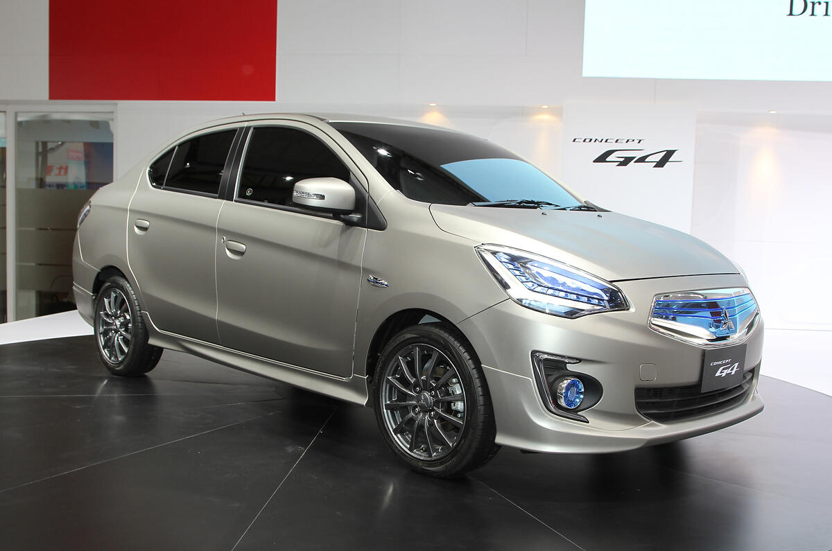Mitsubishi Concept G4 saloon for Shanghai premiere