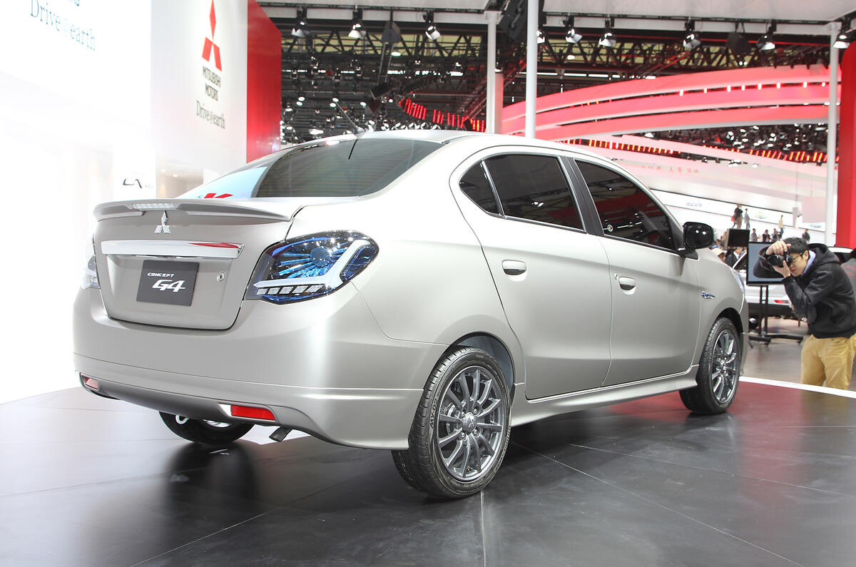 Mitsubishi Concept G4 saloon for Shanghai premiere