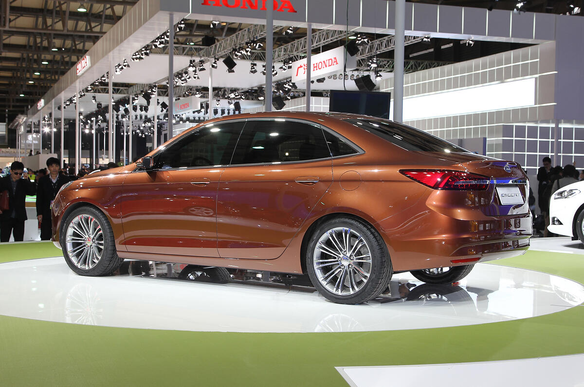 no title Production Ford Escort for Beijing reveal