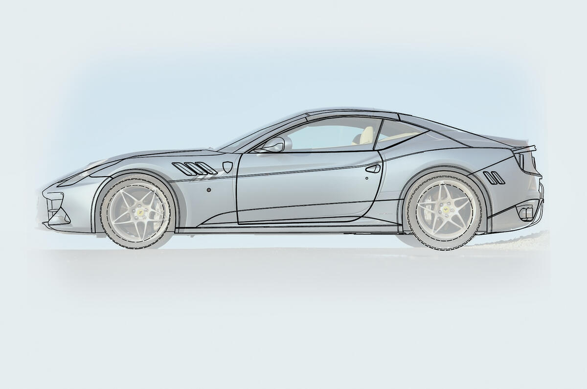 New front-engined Ferrari revealed in patents | Autocar