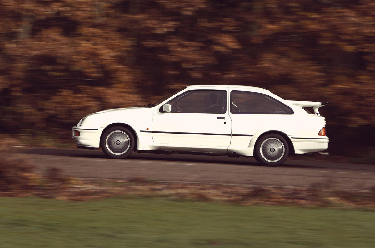 Ford Sierra RS Cosworth driven