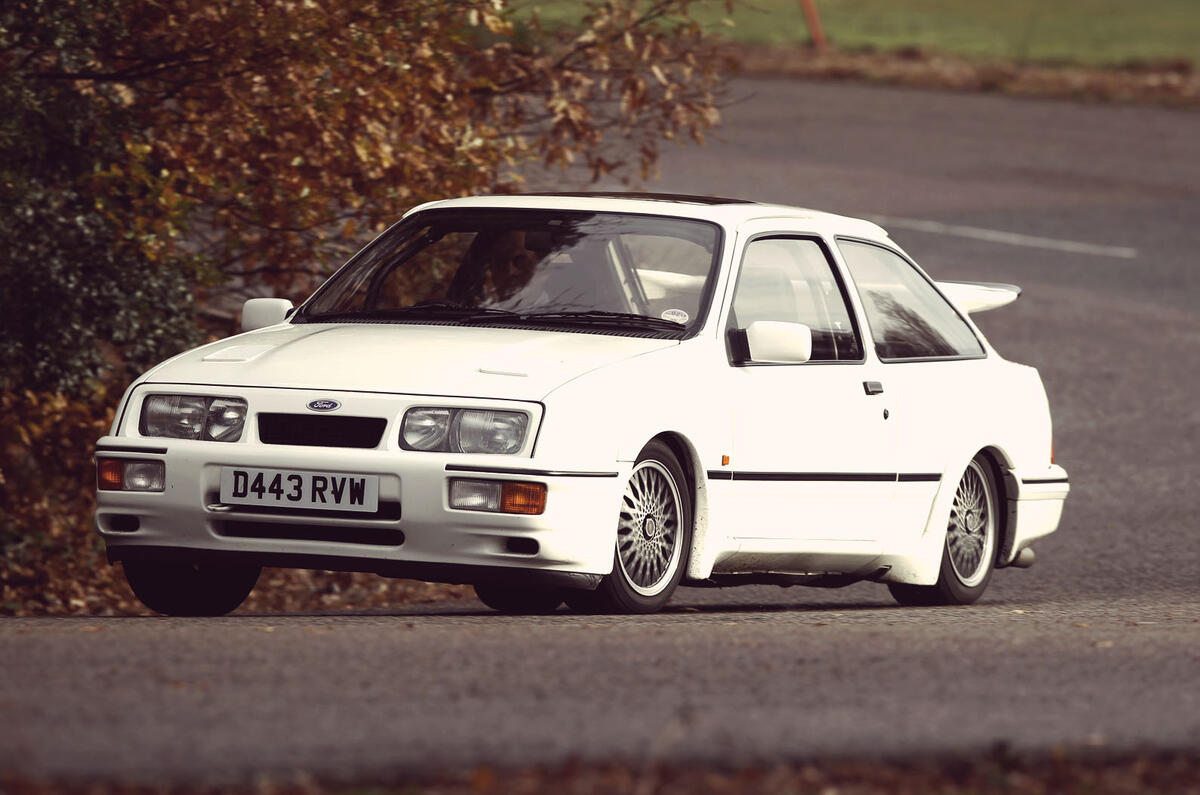 Ford Sierra RS Cosworth driven
