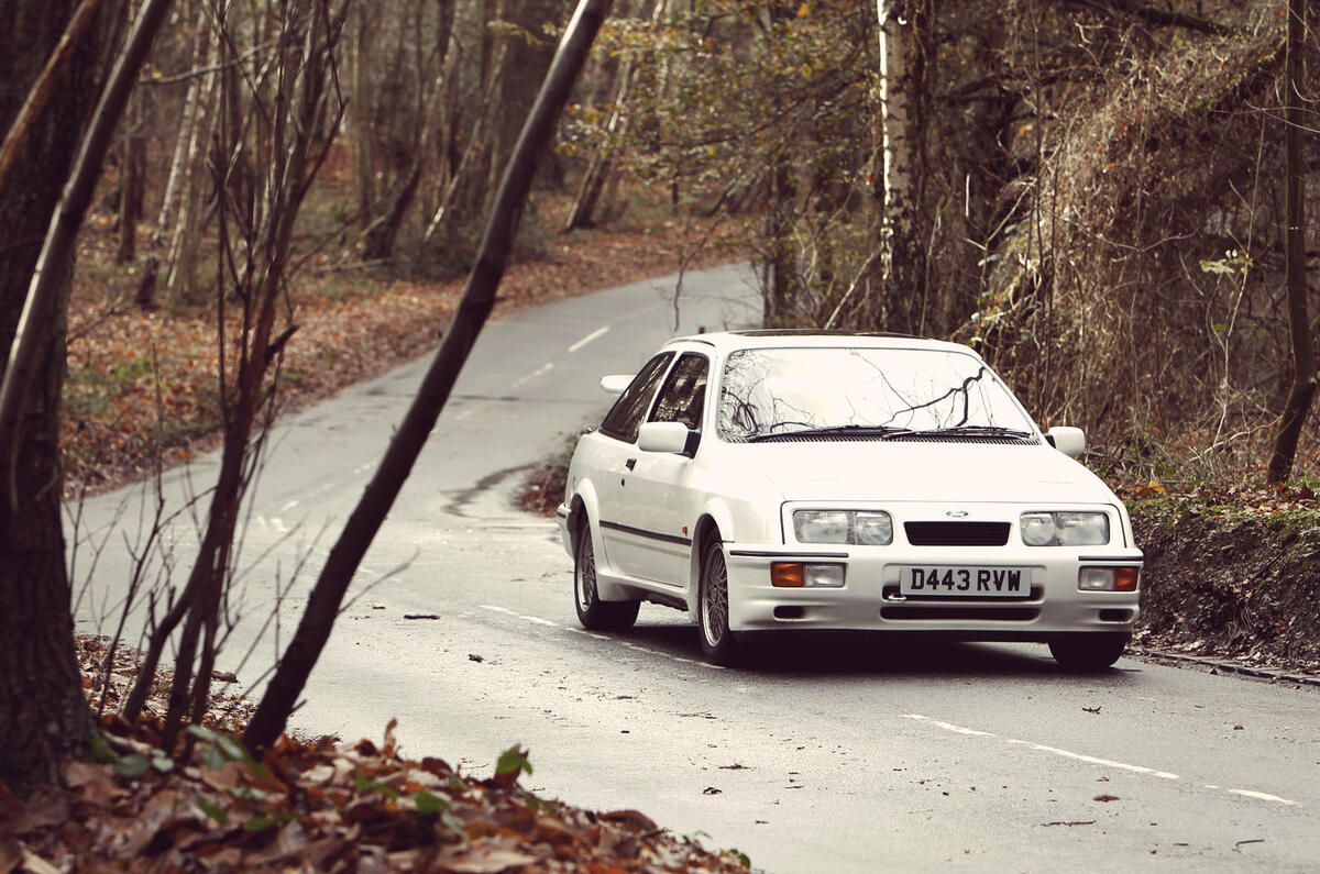 Ford Sierra RS Cosworth driven