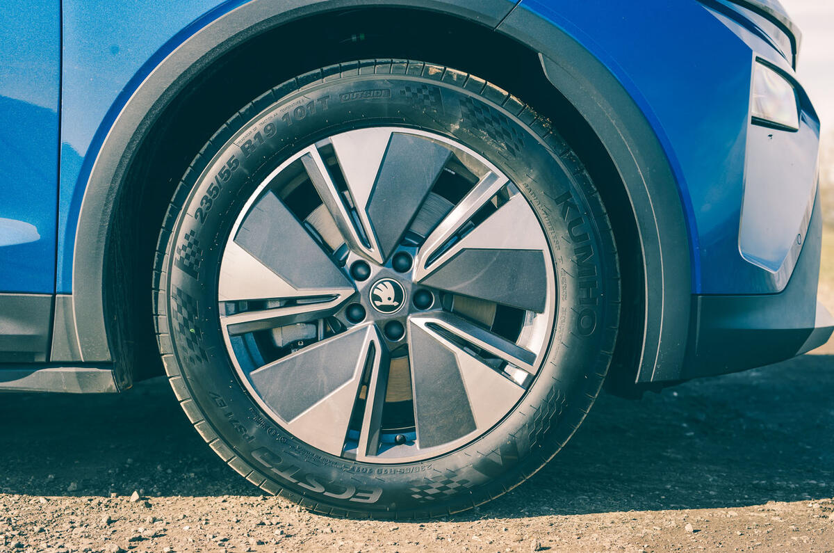 skoda elroq rt 2025 wheel 8